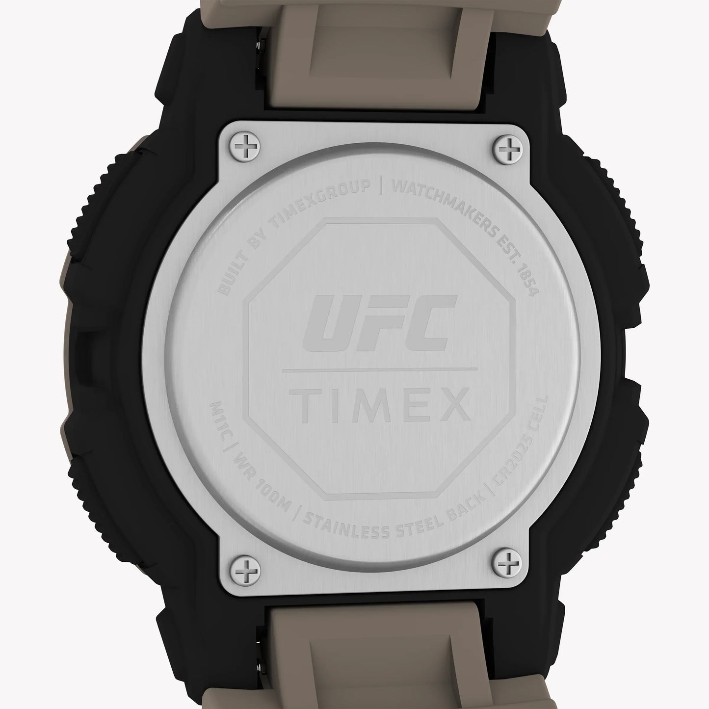 Timex Men's Resin Watch, Black/Tan | Ufc Rumble Digital