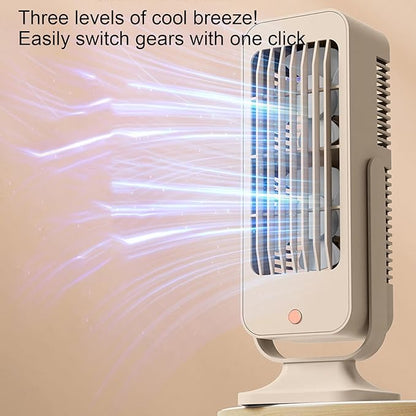 Double Blade Desktop Fan Ⓢ