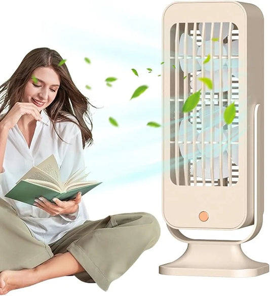 Double Blade Desktop Fan Ⓢ